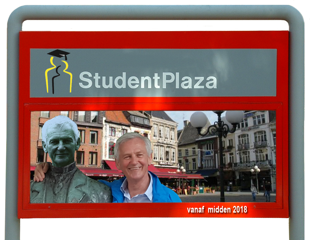 uithangbord van Studentplaza